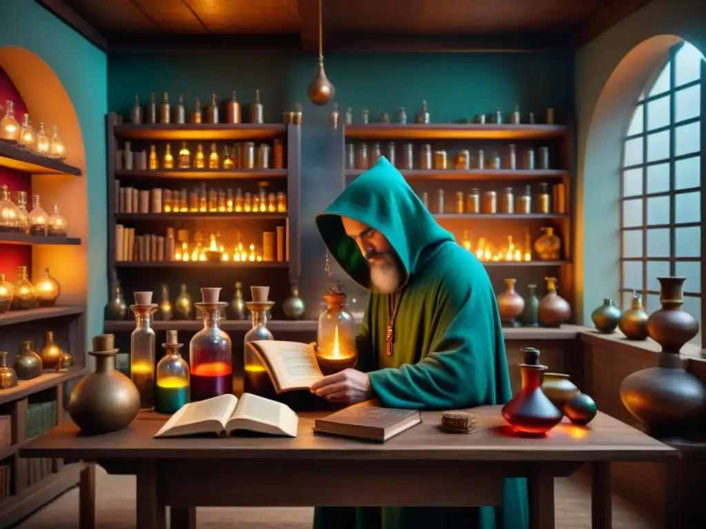 El taller del alquimista: misterio y sabiduría ancestral Un taller alquímico del Renacimiento invita a reinventarte en la sabiduría ancestral